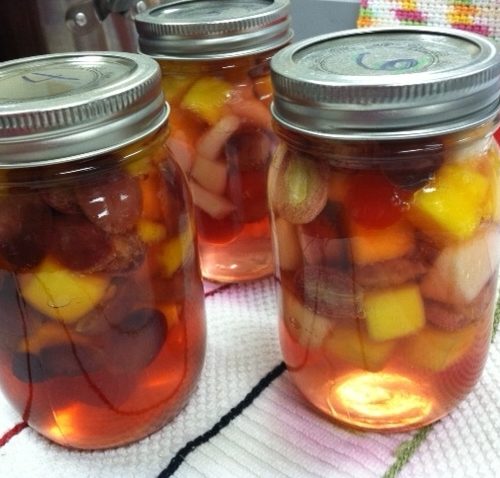 Fruit Cocktail For Canning • The Rustic Elk