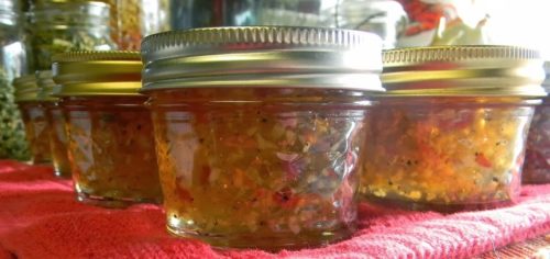 Onion Garlic Pepper Jelly - SBCanning.com - homemade canning recipes