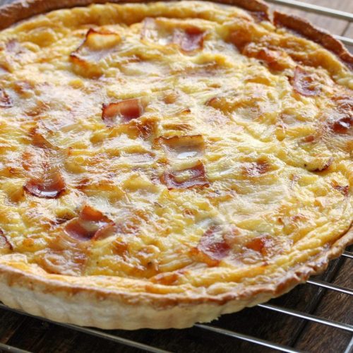 Quiche - One Seafood and one Sausage Mushroom - SBCanning.com ...