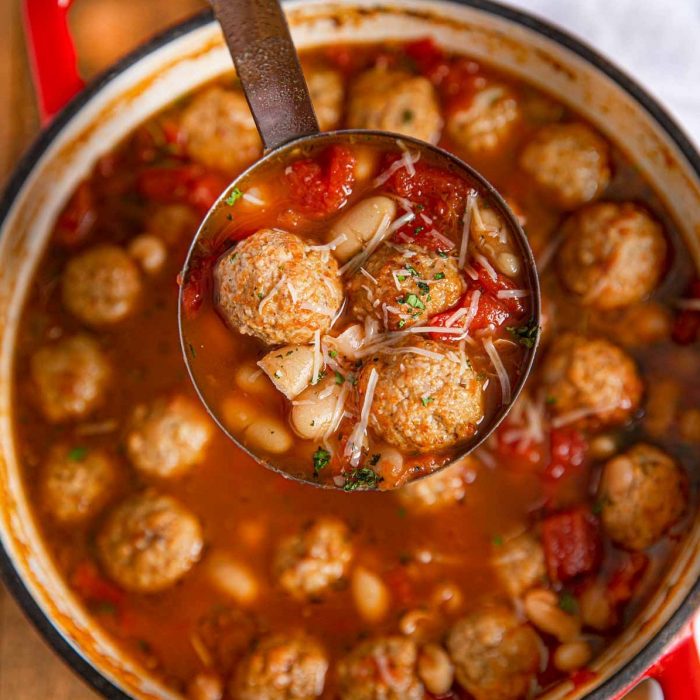 Sherrie's Italian Meatball Soup - SBCanning.com - homemade canning recipes