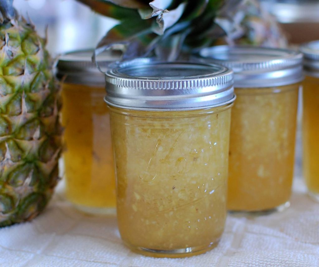 Pineapple Jam Homemade Canning Recipes