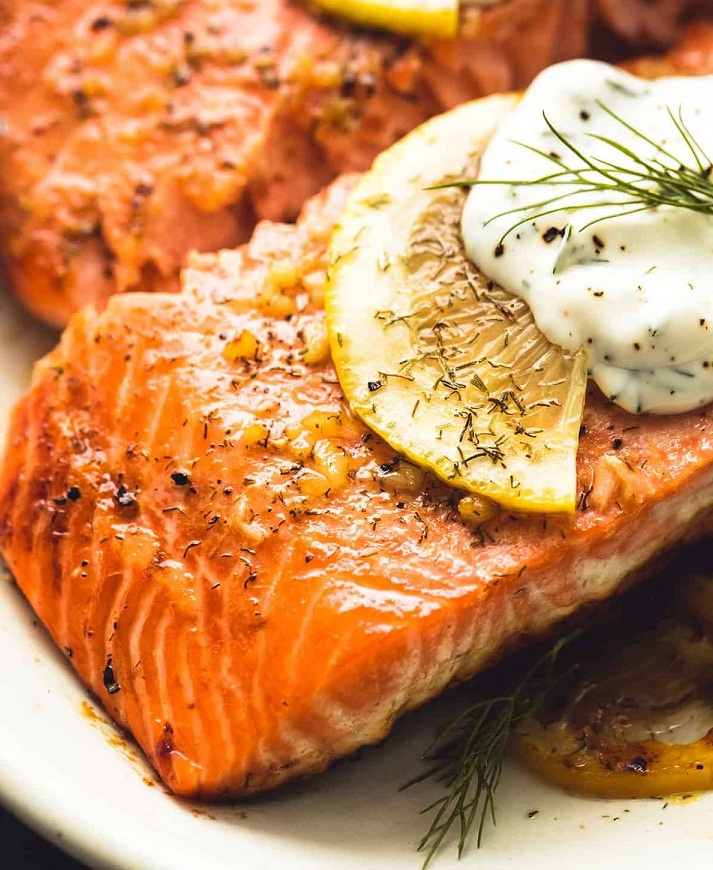 Broiled salmon with lemon and dill 2 – SBCanning.com – homemade canning ...