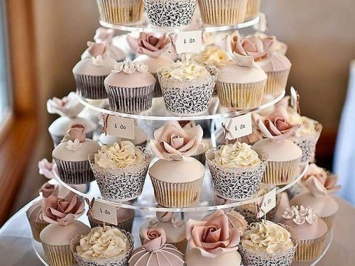 Wedding Cake Cupcakes Recipe | MyRecipes